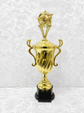 Trofeo Copa Premium Dorada de Béisbol Personalizable