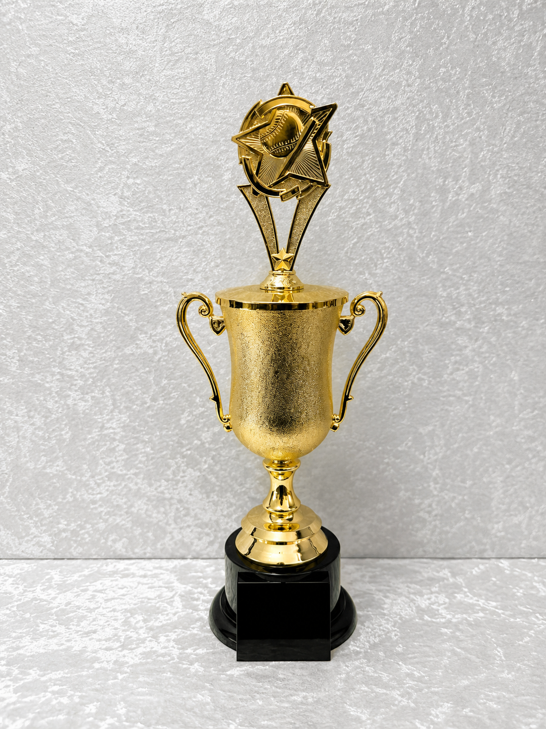 Trofeo Copa Dorada de Béisbol Personalizable