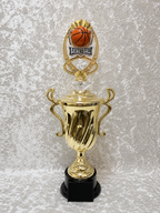 Trofeo de Baloncesto Tipo Copa con Opciones de Diamante