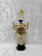 Trofeo Copa de Baloncesto con Jugador y Opciones de Diamante