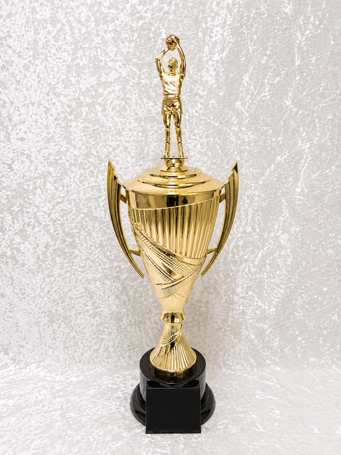 Trofeo Copa de Baloncesto Masculino con Figura de Jugador