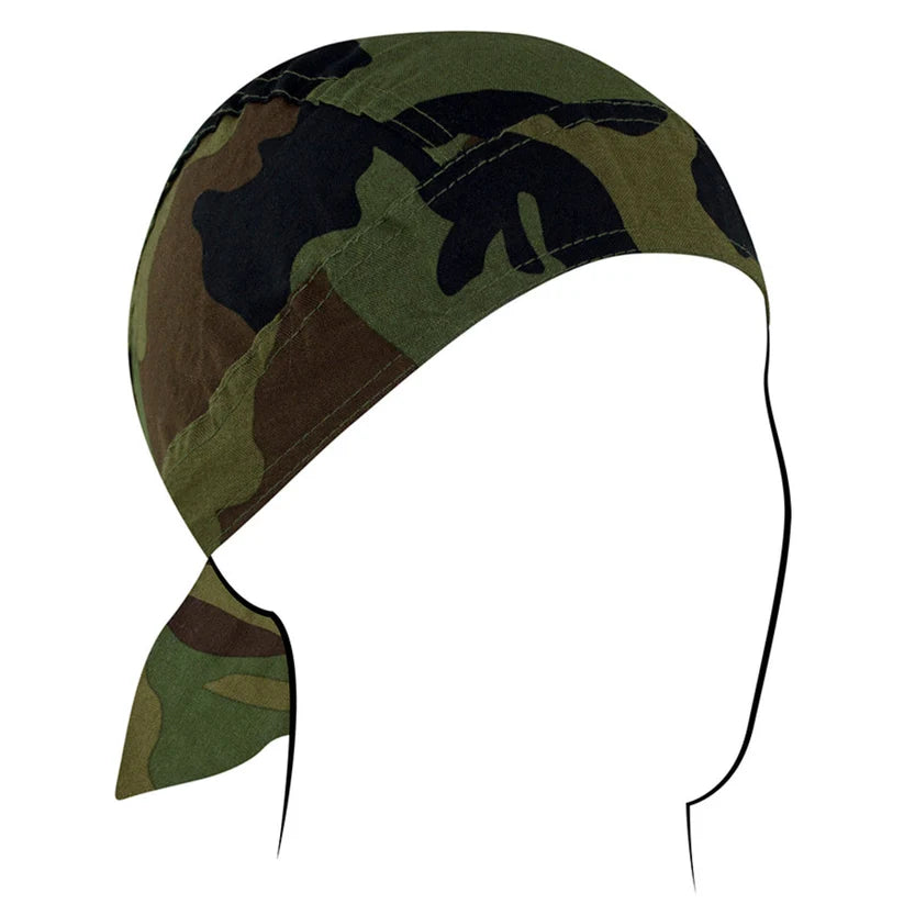 Bandana de Algodón – Camuflaje Woodland
