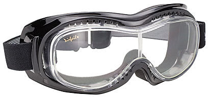 Gafas para Motociclista – Lente Transparente para Usar sobre Lentes de Receta