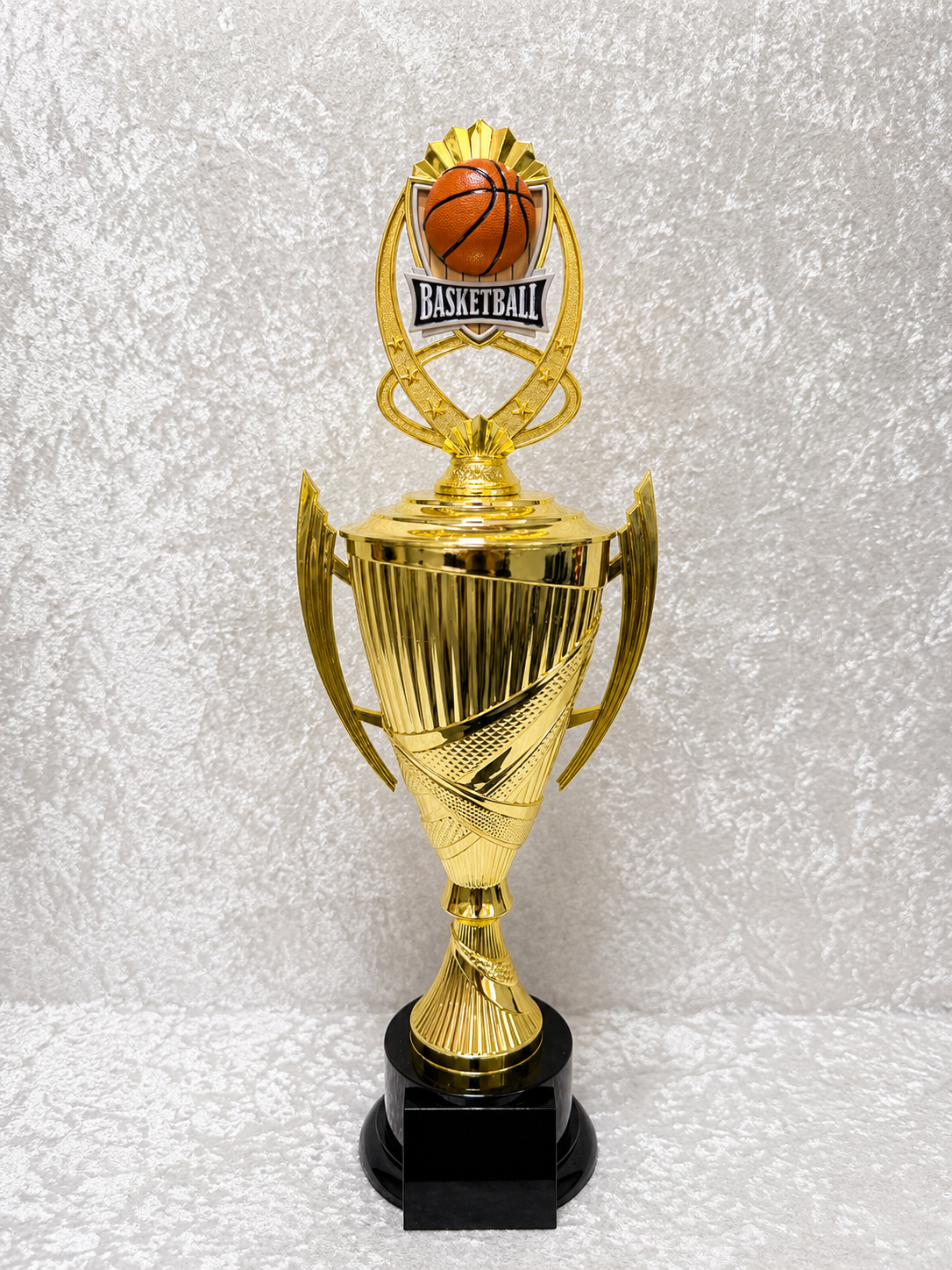 Trofeo de Baloncesto Copa Dorada con Topper
