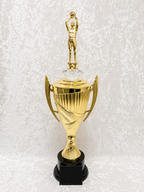 Trofeo Copa de Baloncesto Masculino con Figura de Jugador y Opción de Diamante