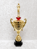 Trofeo Copa Dorado de Baloncesto con Opciones de Diamante