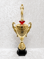 Trofeo Copa Dorado de Baloncesto con Opciones de Diamante