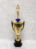 Trofeo Copa de Baloncesto Masculino con Figura de Jugador y Opción de Diamante