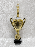 Trofeo Copa Dorado de Baloncesto con Opciones de Diamante